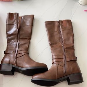 *NEW* ARIZONA BROWN TALL BOOTS